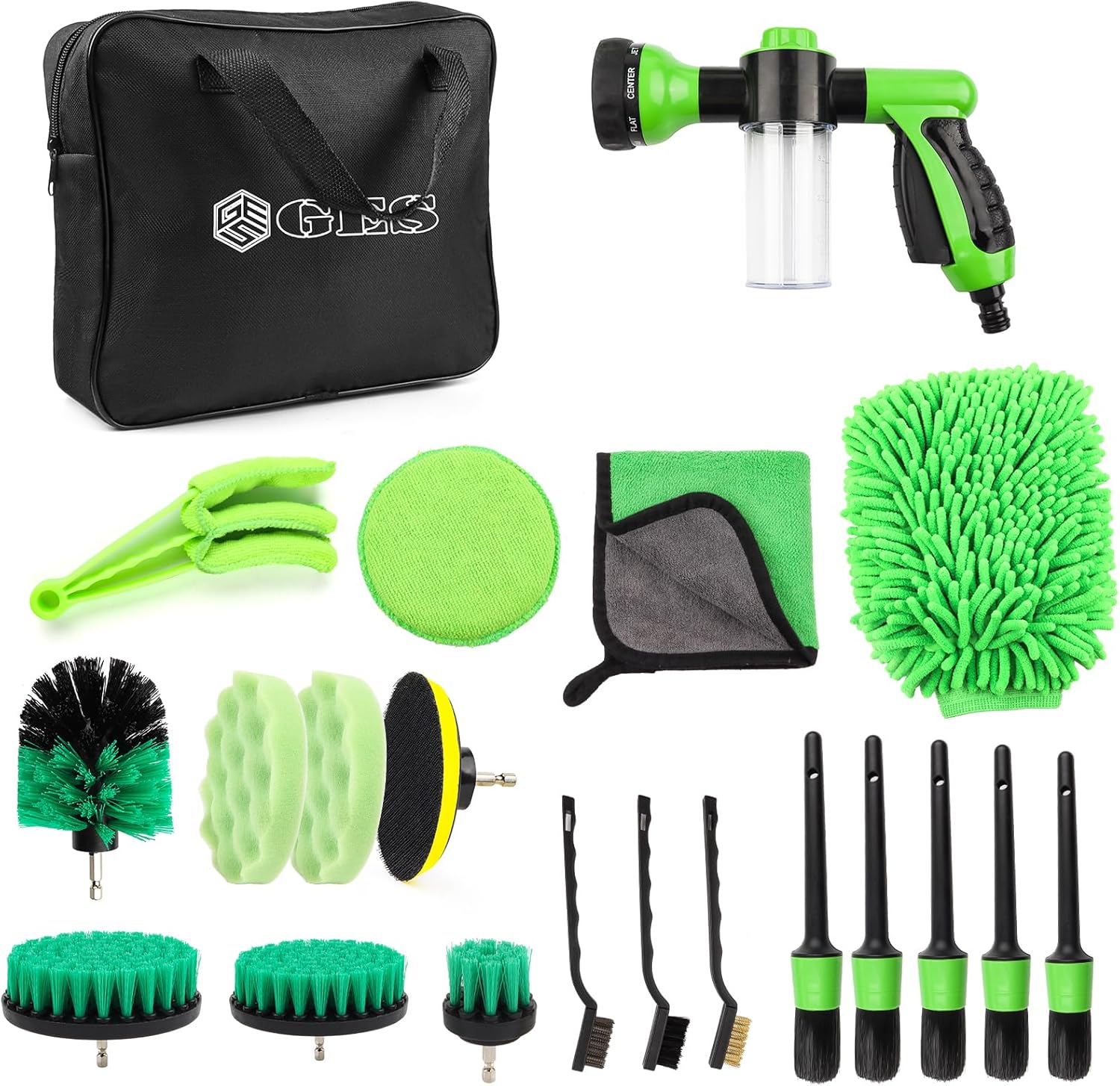 Kit detailing para lavado de coches.